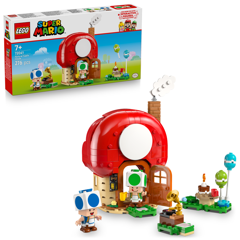 Lego® Super Mario™ Party At Toad’s House  72041