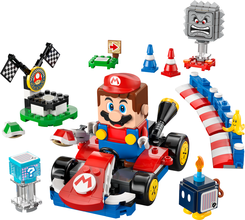 Lego® Super Mario™: Mario Kart™ – Interactive Lego® Mario™ & Standard Kart 72043