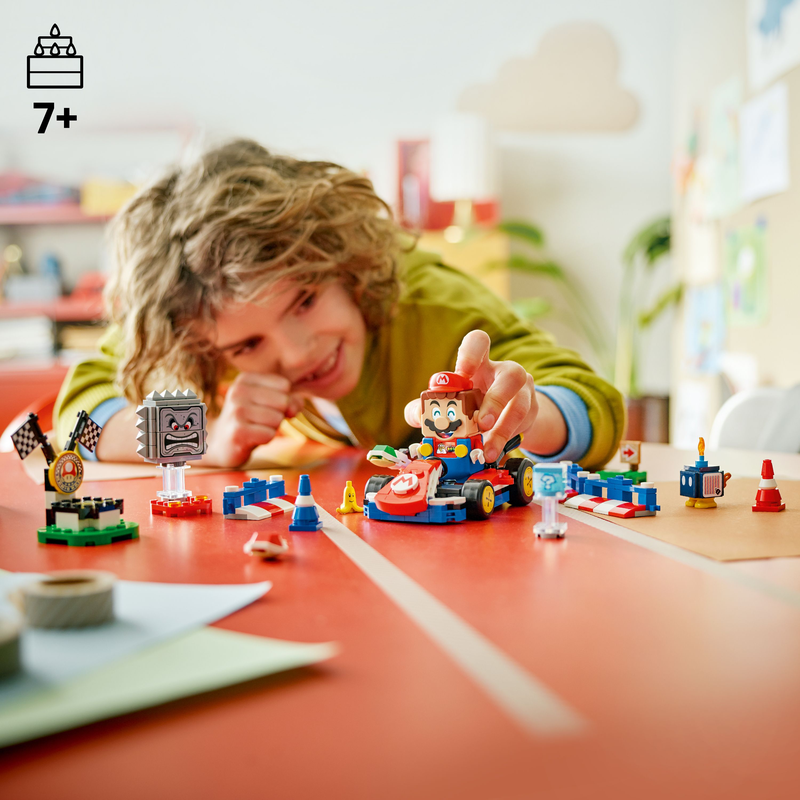 Lego® Super Mario™: Mario Kart™ – Interactive Lego® Mario™ & Standard Kart 72043