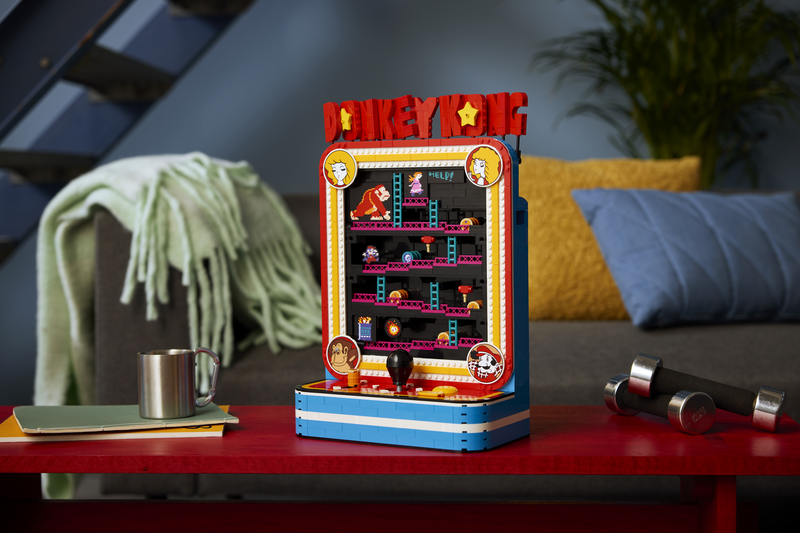 Lego Donkey Kong Arcade Building Set For Adults 72051