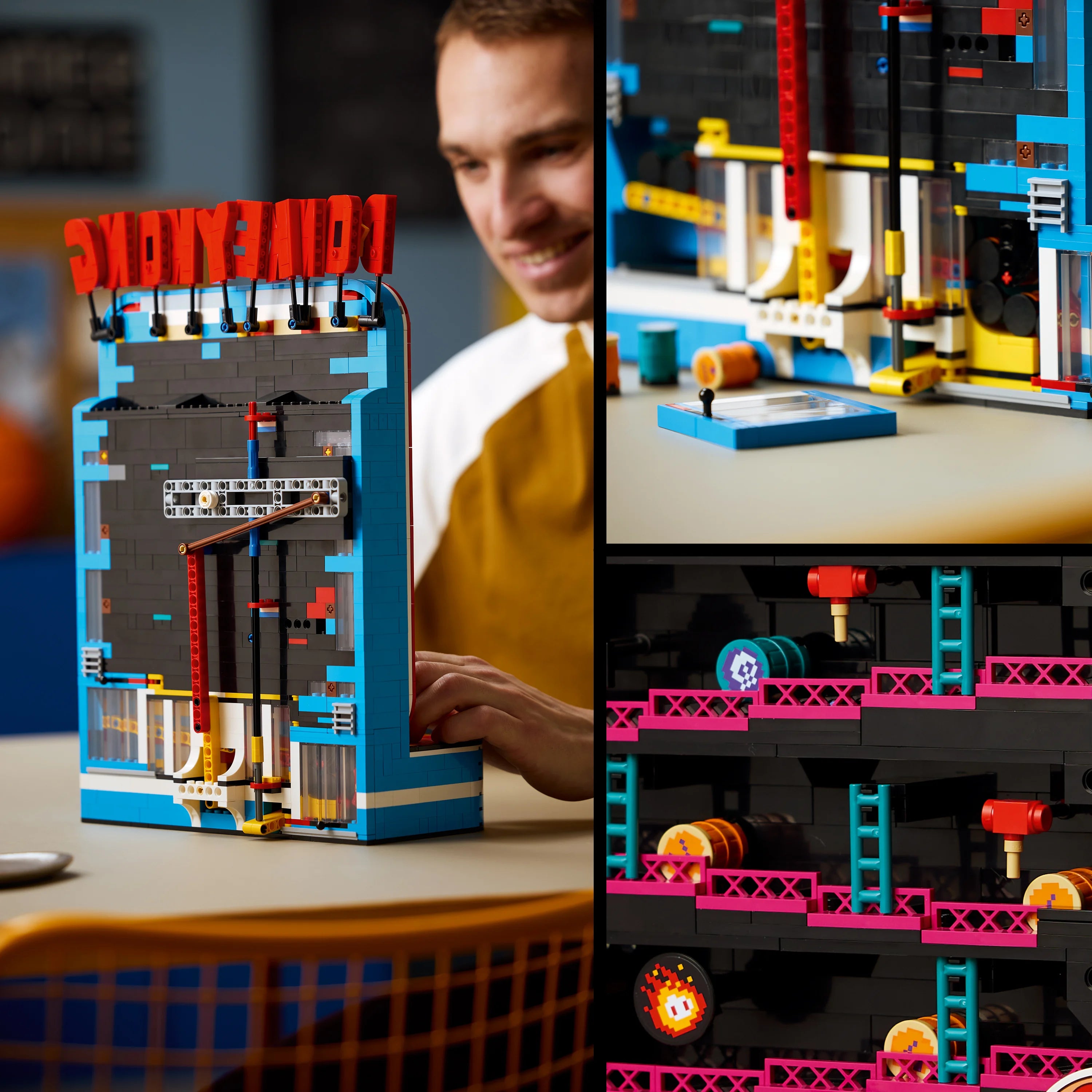 Lego Donkey Kong Arcade Building Set For Adults 72051