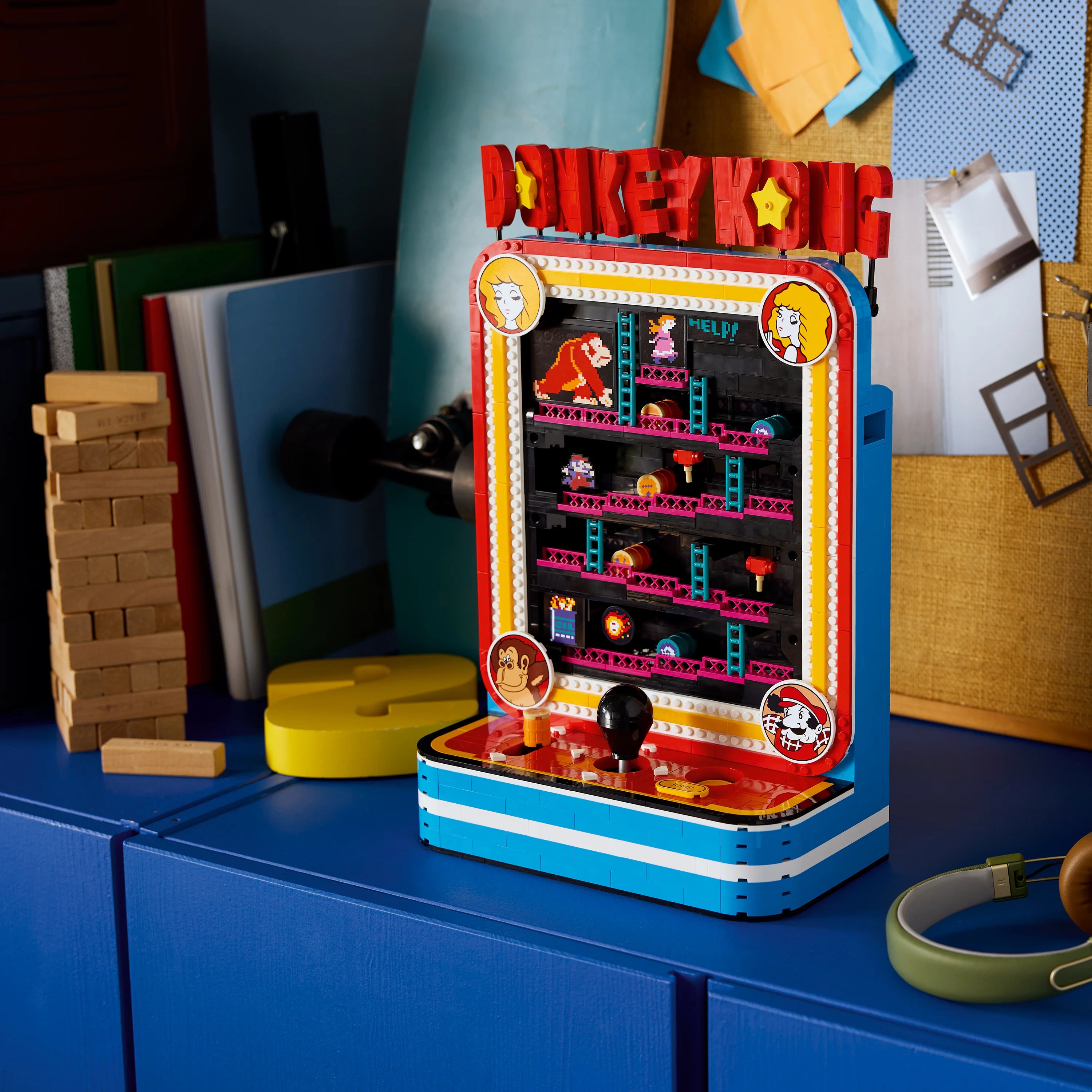 Lego Donkey Kong Arcade Building Set For Adults 72051