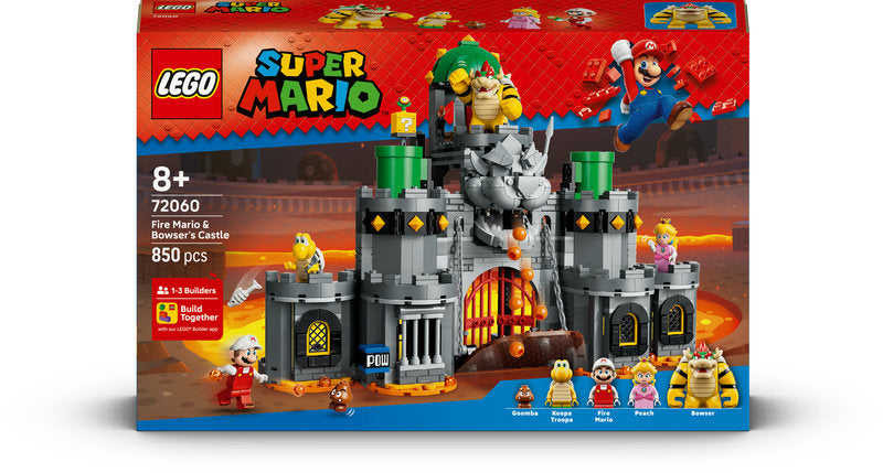 Fire Mario & Bowsers Castle 72060