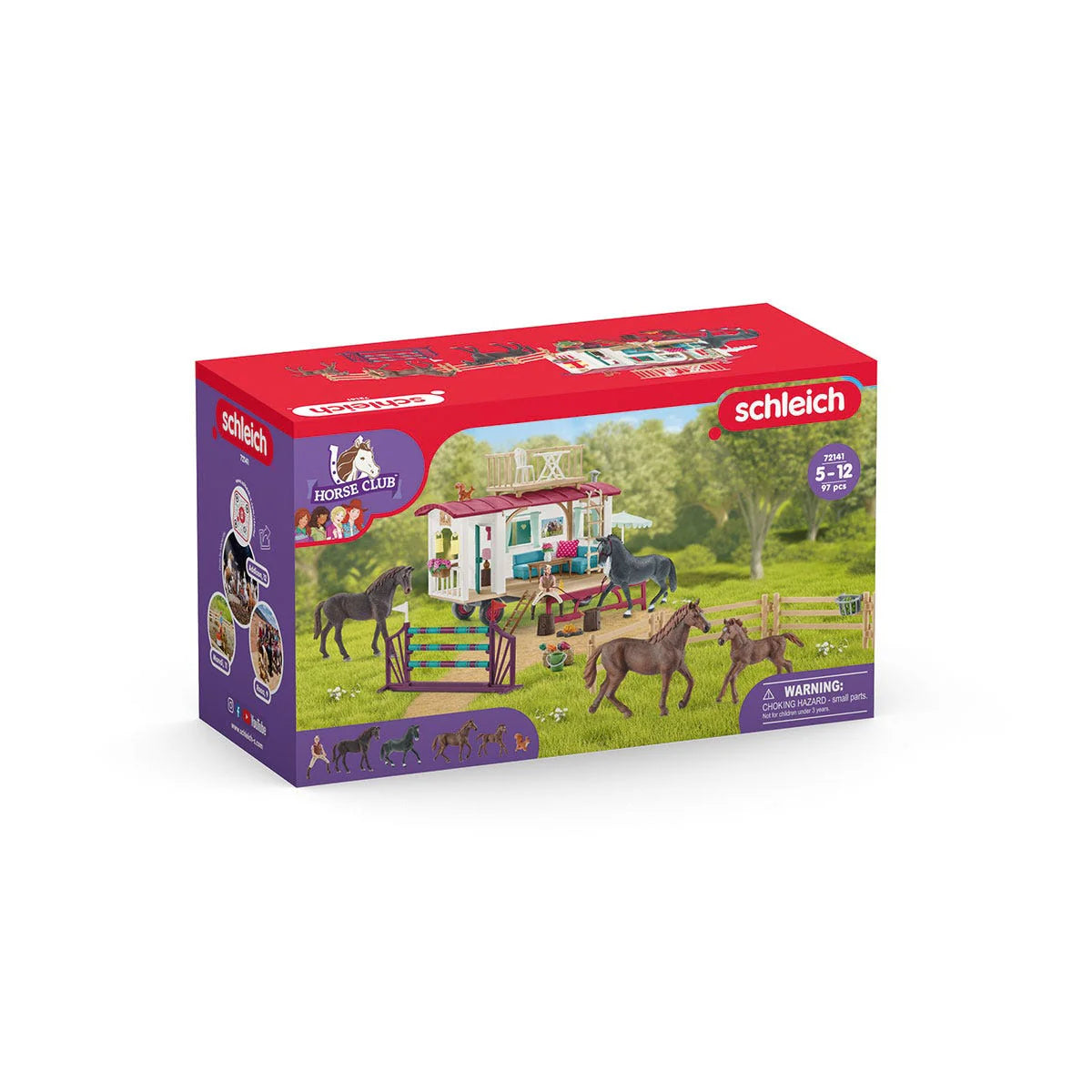 Schleich Horse Club Secret Training At The Caravan