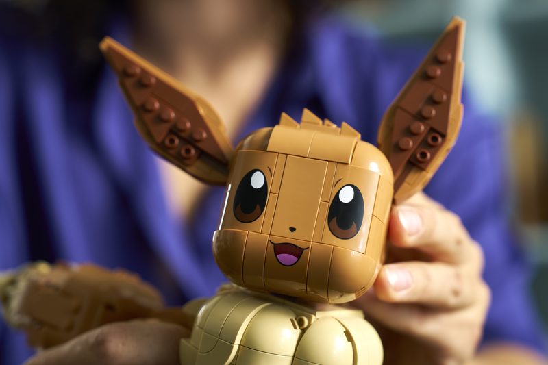 Lego Pokémon Eevee Figure Model Kit For Adults 72151