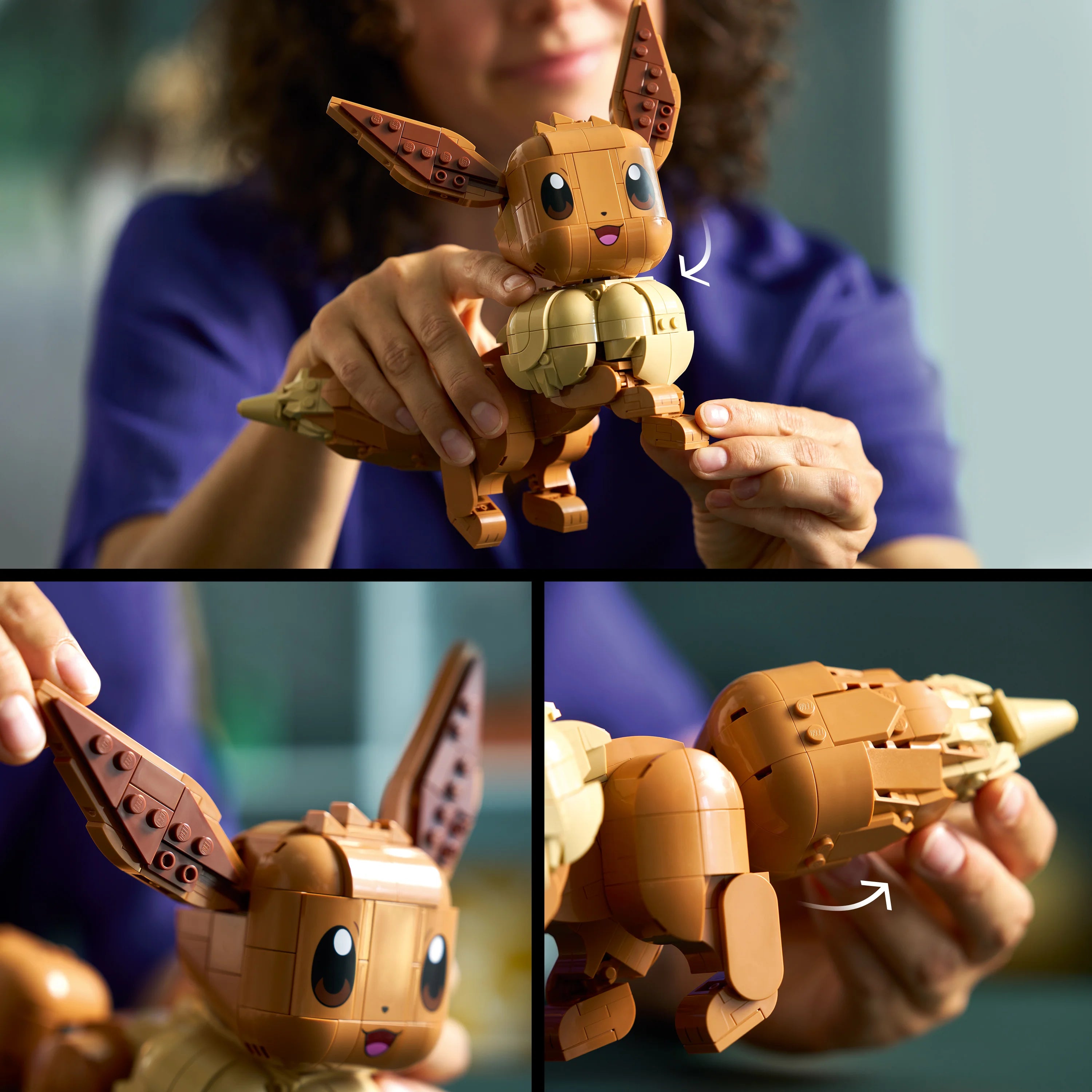Lego Pokémon Eevee Figure Model Kit For Adults 72151