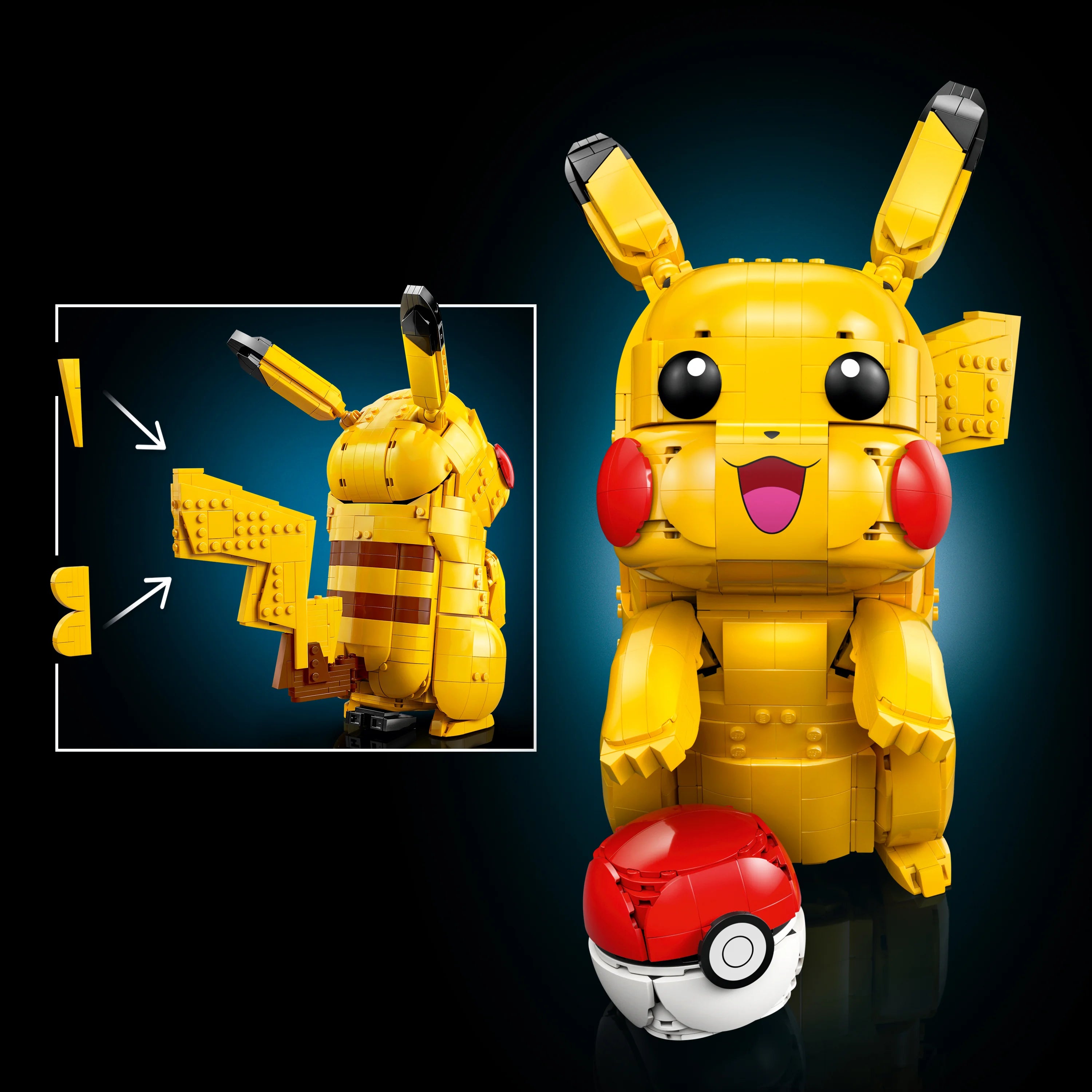 Lego Pokémon Pikachu And Poké Ball Model Kit 72152