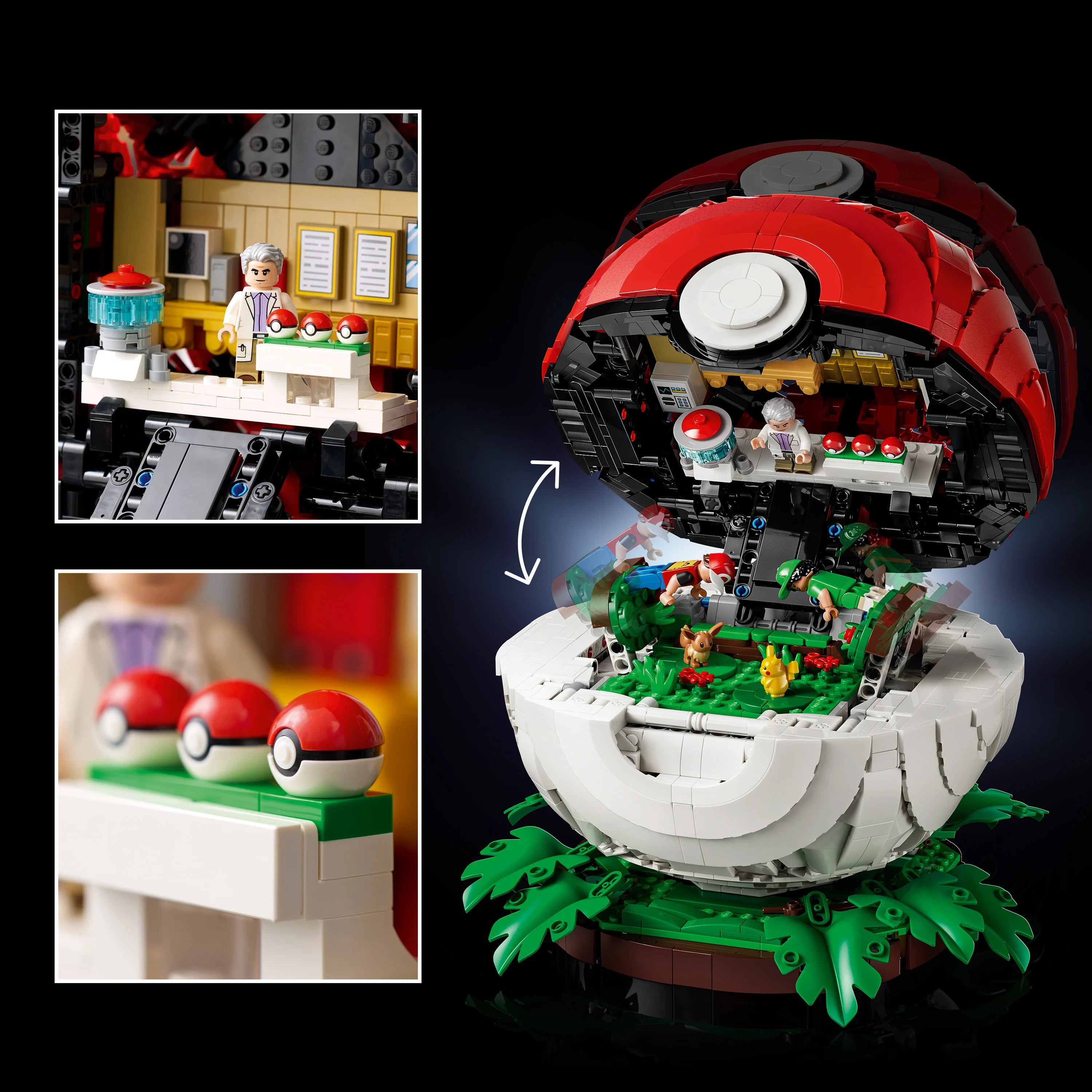 Lego Pokémon Iconic Trainer Moments Poké Ball 72154