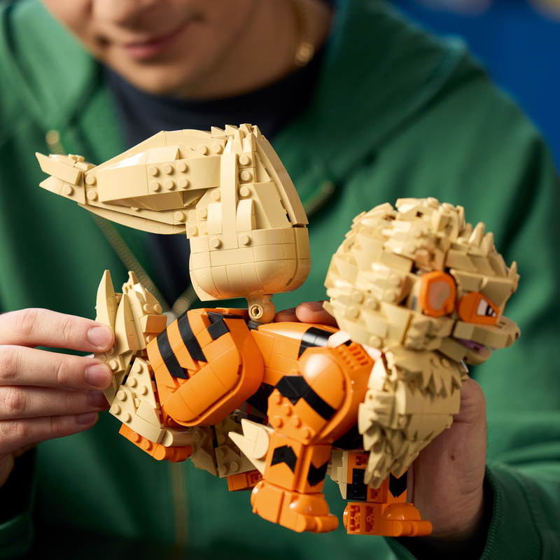 Lego Pokémon Arcanine Figure Building Set 72160