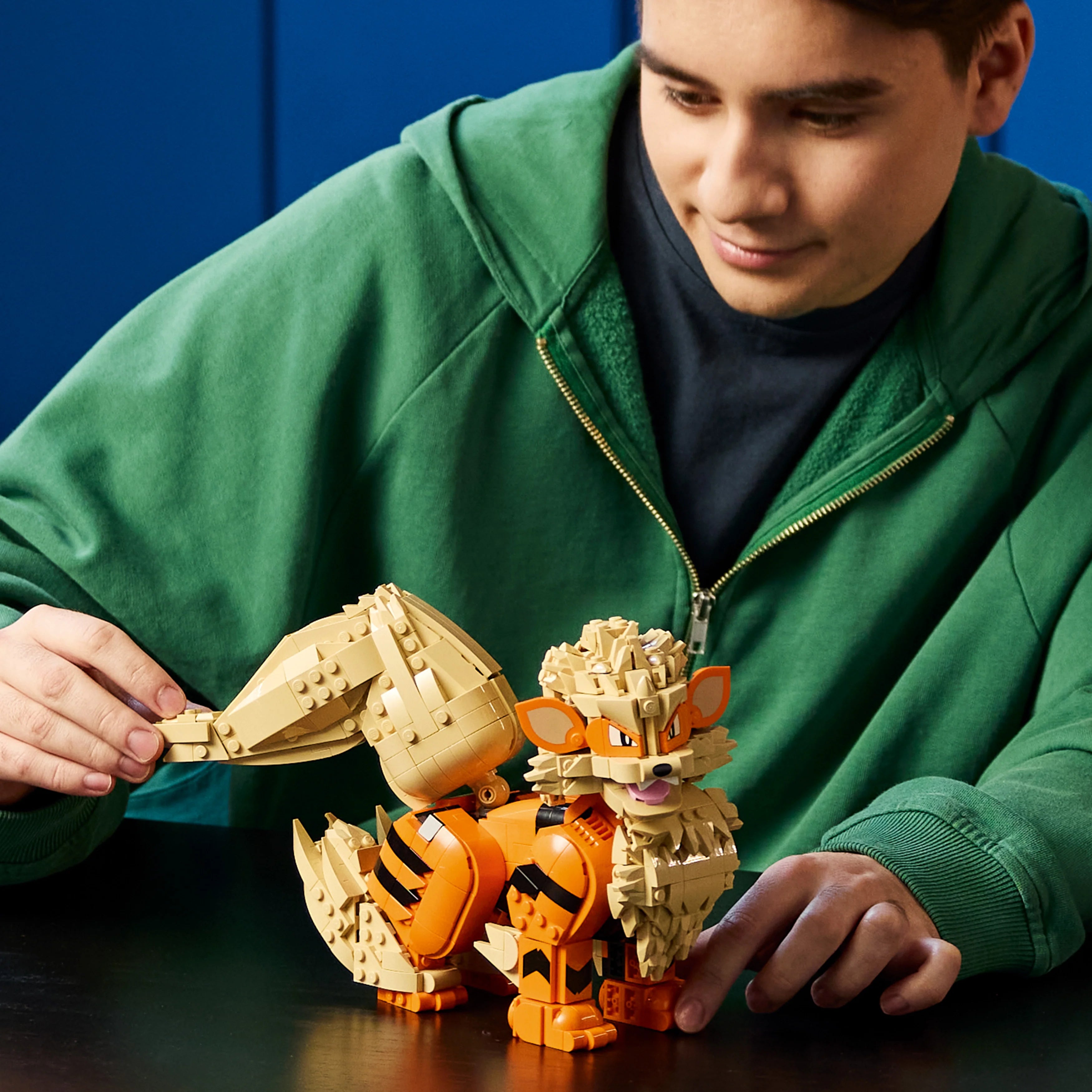 Lego Pokémon Arcanine Figure Building Set 72160