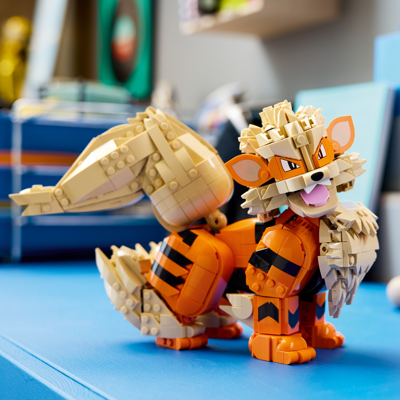 Lego Pokémon Arcanine Figure Building Set 72160