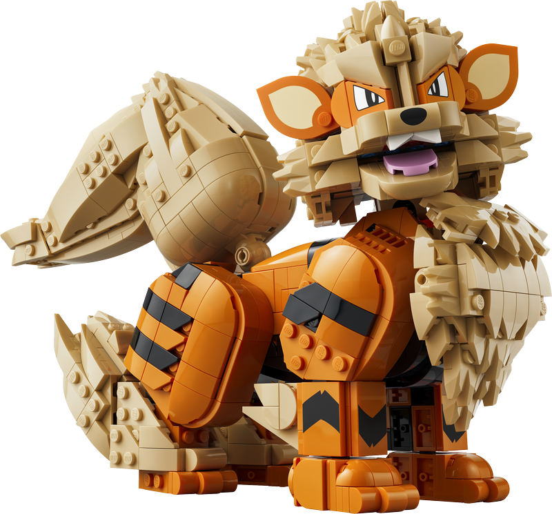 Lego Pokémon Arcanine Figure Building Set 72160