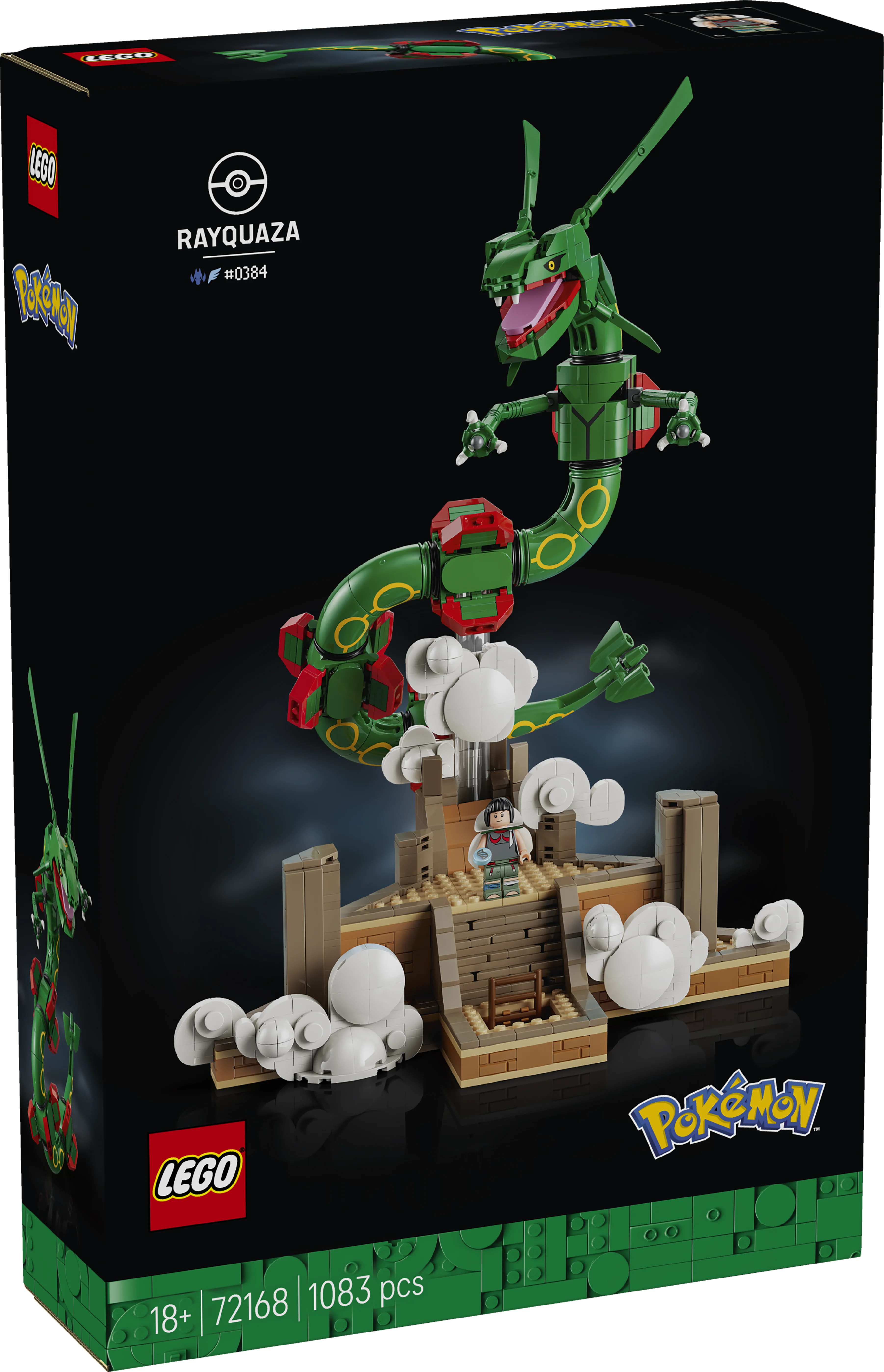 Lego Pokémon Rayquaza Figure Building Set 72168