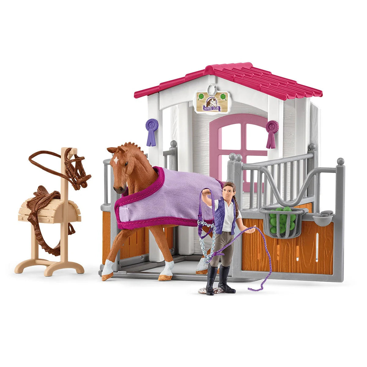 Schleich Horse Club 72177 Horsebox With Horse Club Washing Area