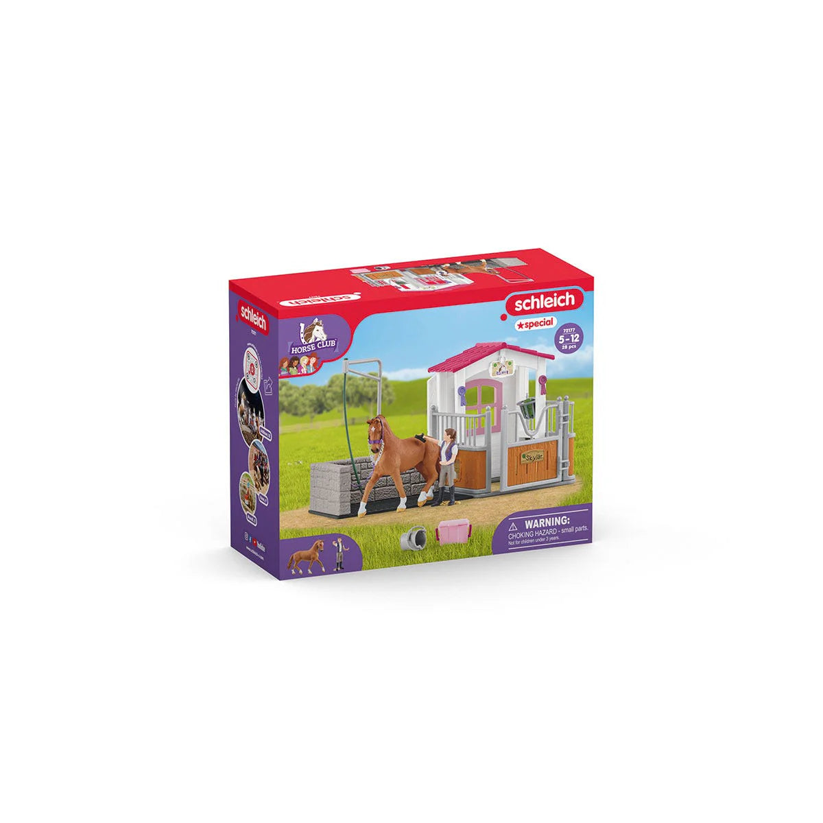 Schleich Horse Club 72177 Horsebox With Horse Club Washing Area
