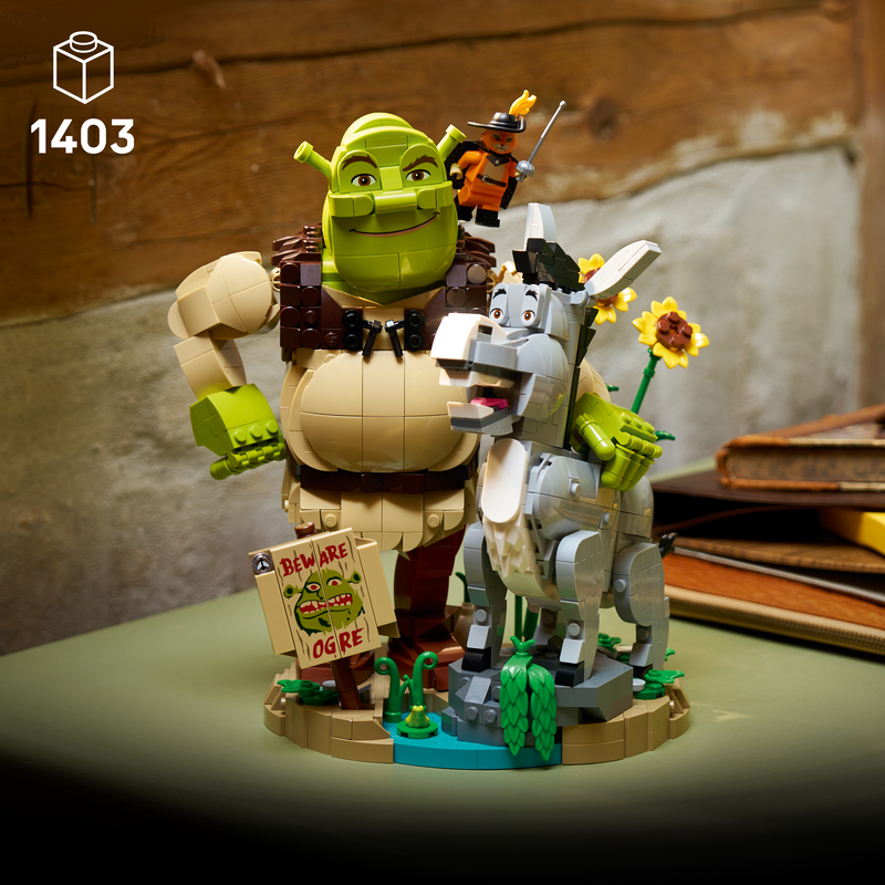 Lego Shrek: Shrek, Donkey & Puss In Boots Set 72423
