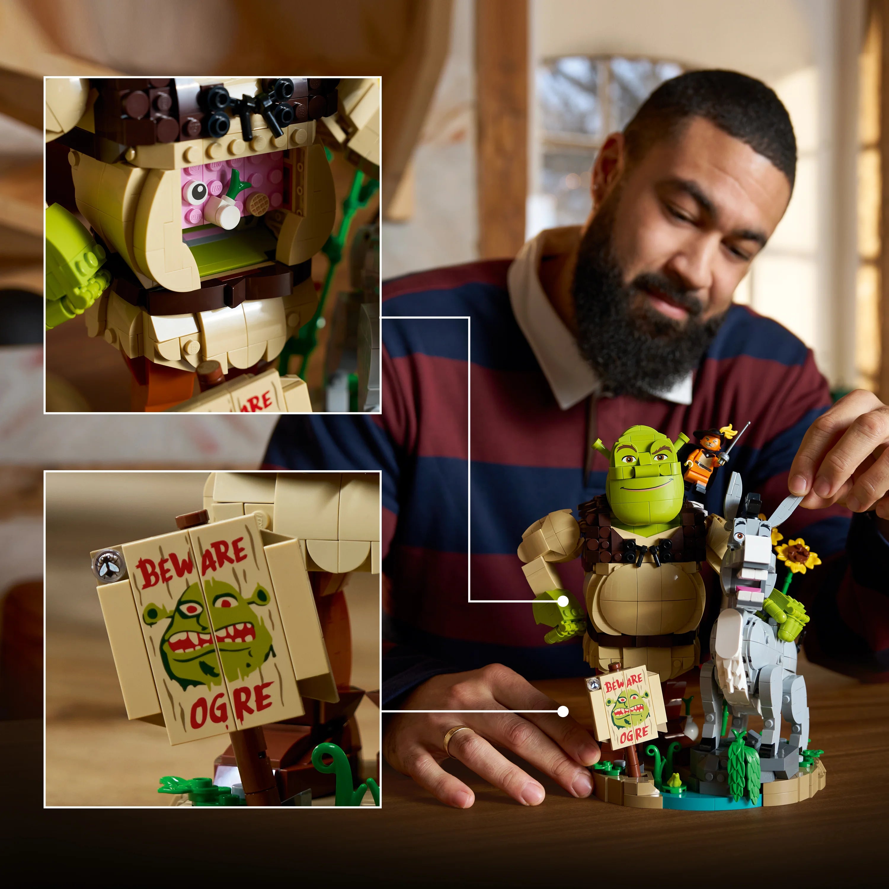 Lego Shrek: Shrek, Donkey & Puss In Boots Set 72423