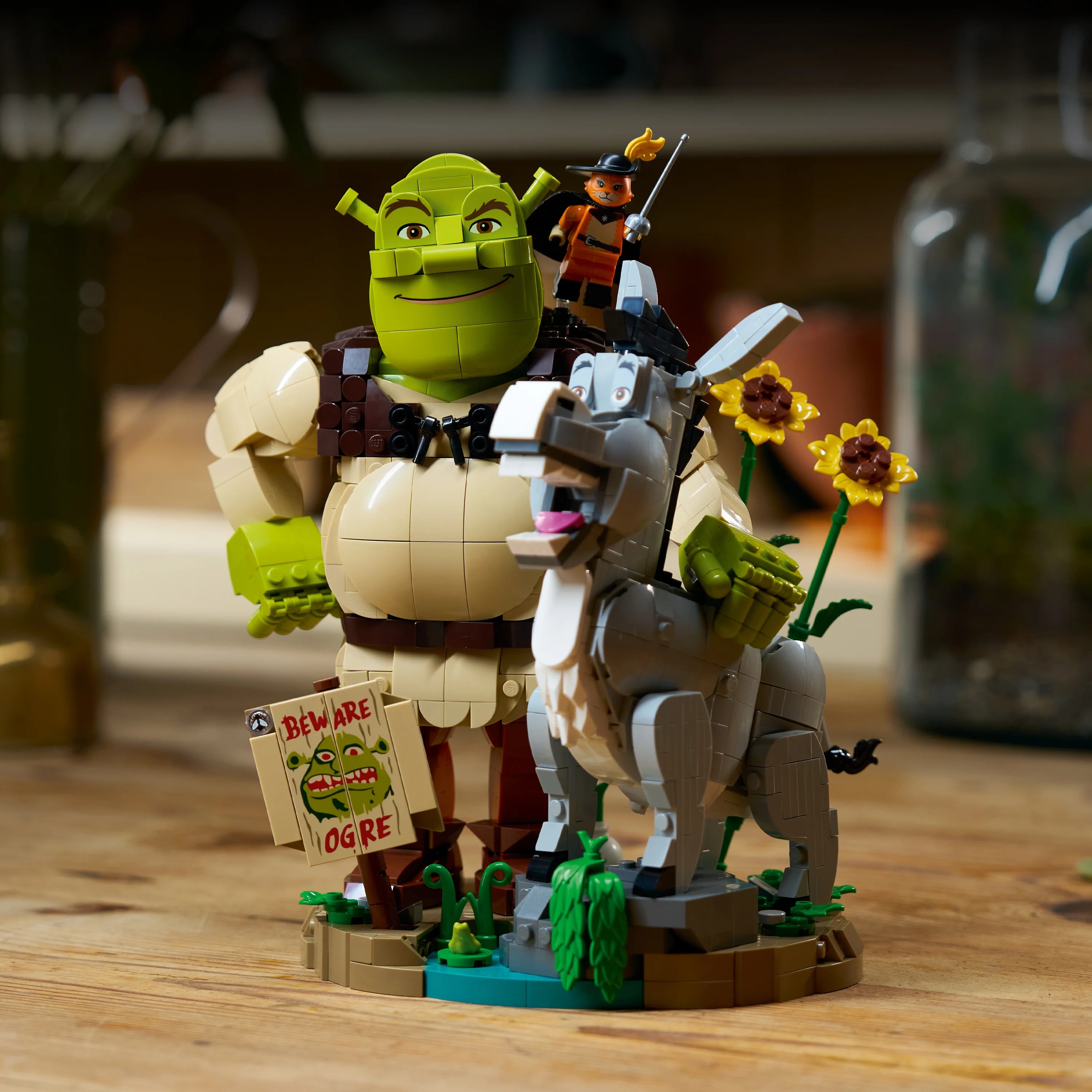 Lego Shrek: Shrek, Donkey & Puss In Boots Set 72423