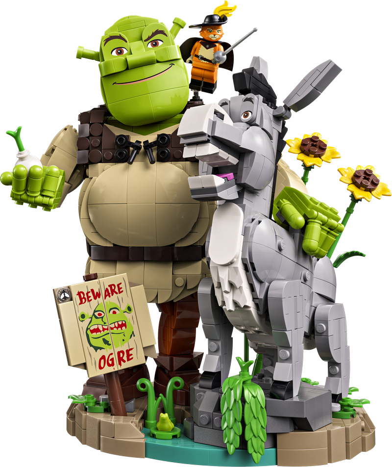 Lego Shrek: Shrek, Donkey & Puss In Boots Set 72423