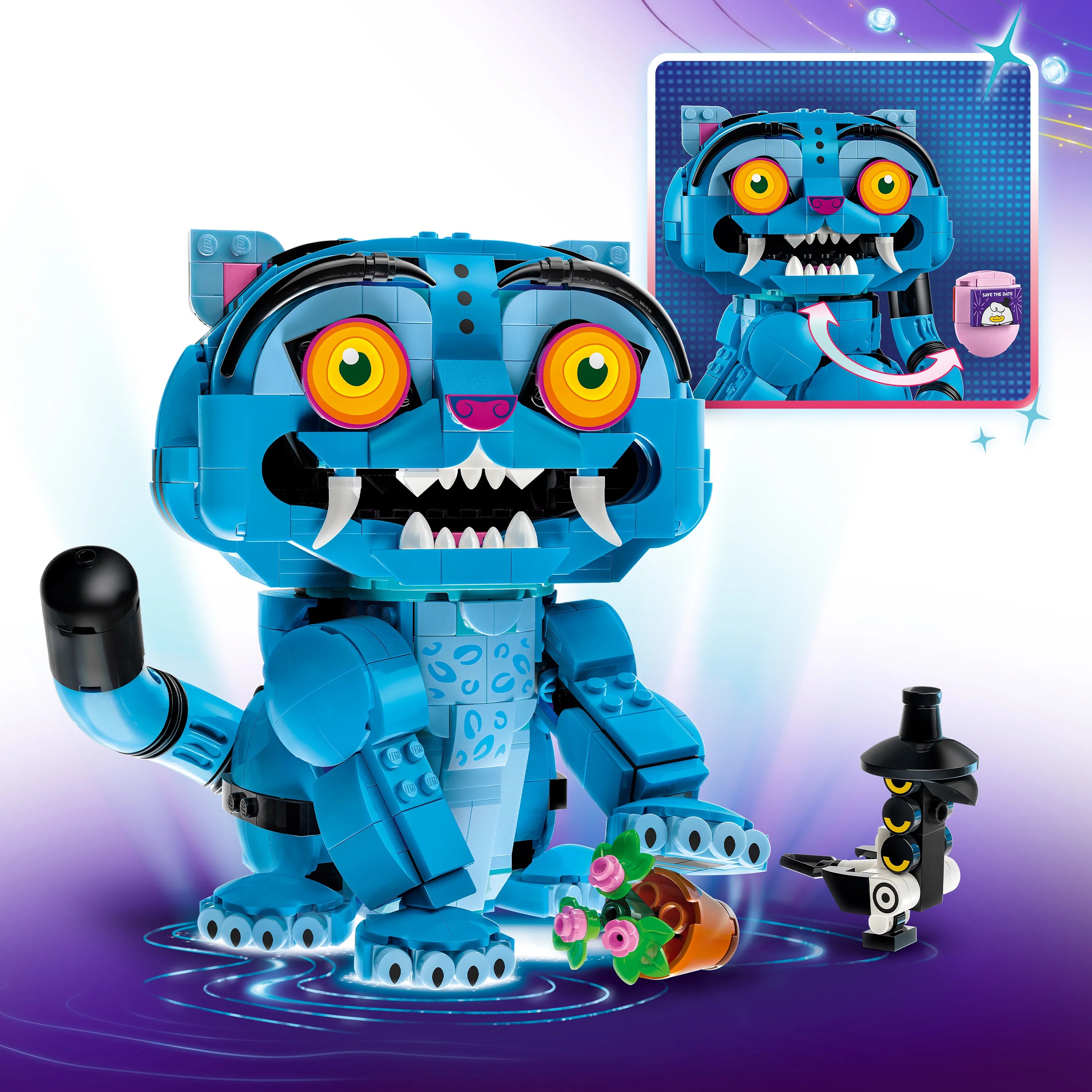 Lego® Kpop Demon Hunters Derpy Tiger And Sussie Bird - 72537
