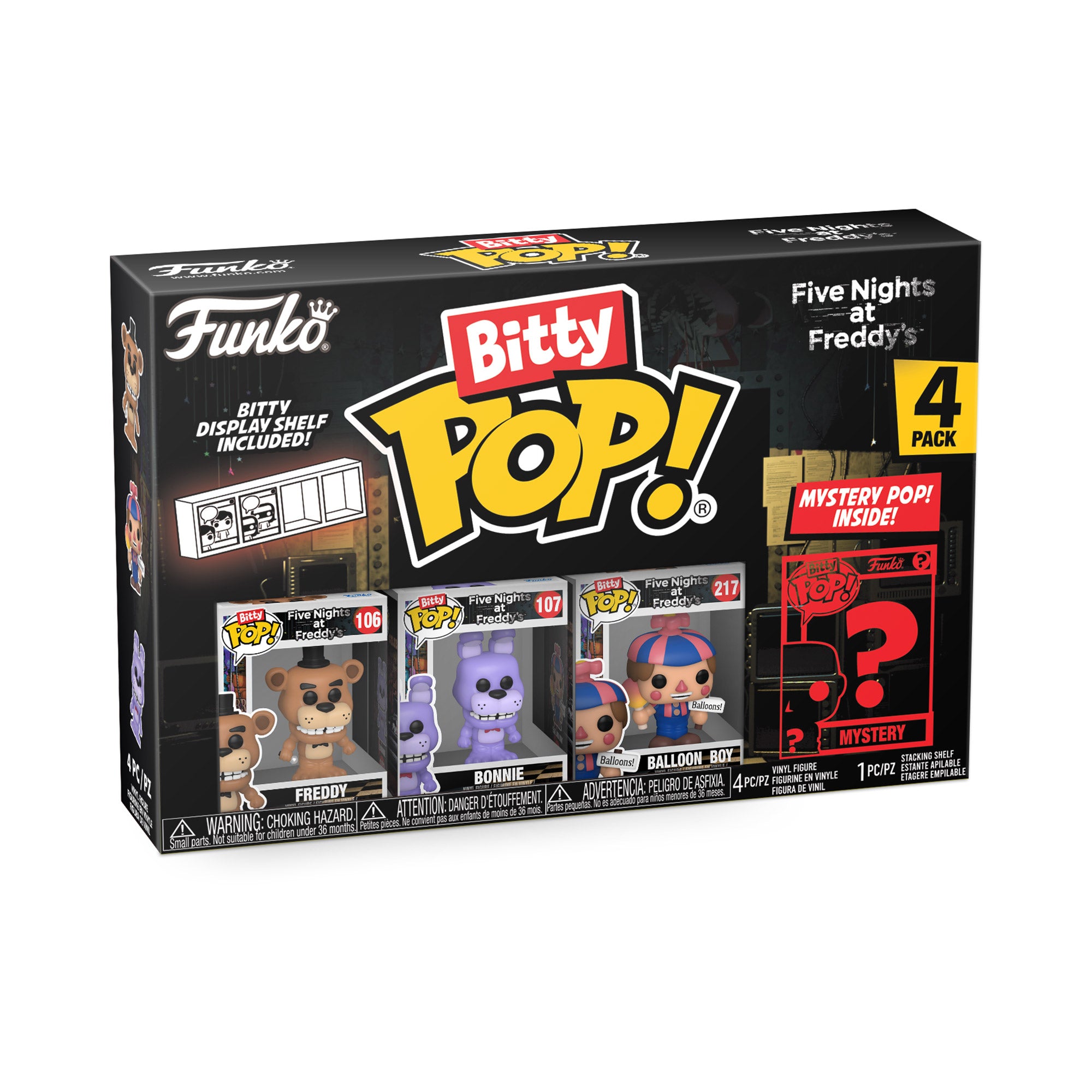 Funko Bitty Pop! Five Nights At Freddy's (Fnaf) - 4Pk Assortment