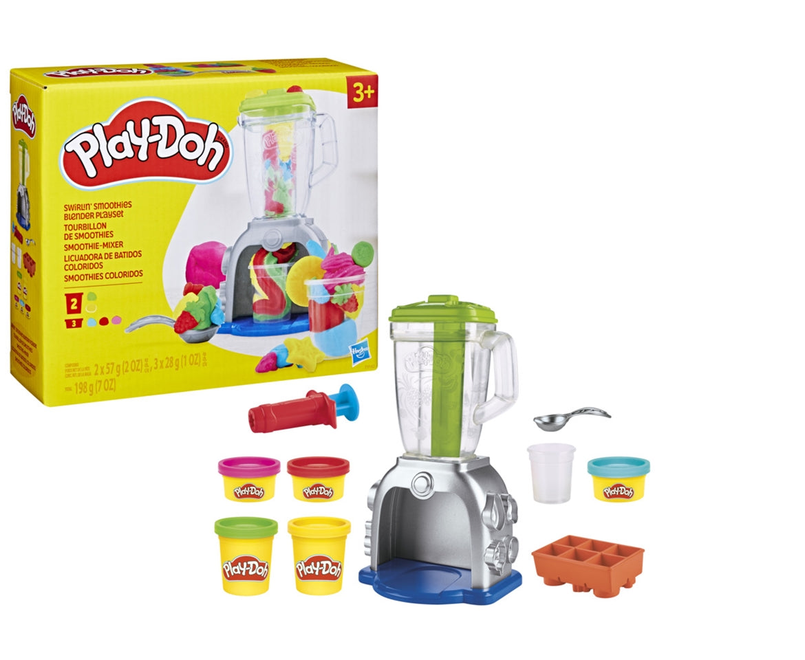 Play-Doh Swirlin' Smoothies Toy Blender Playset