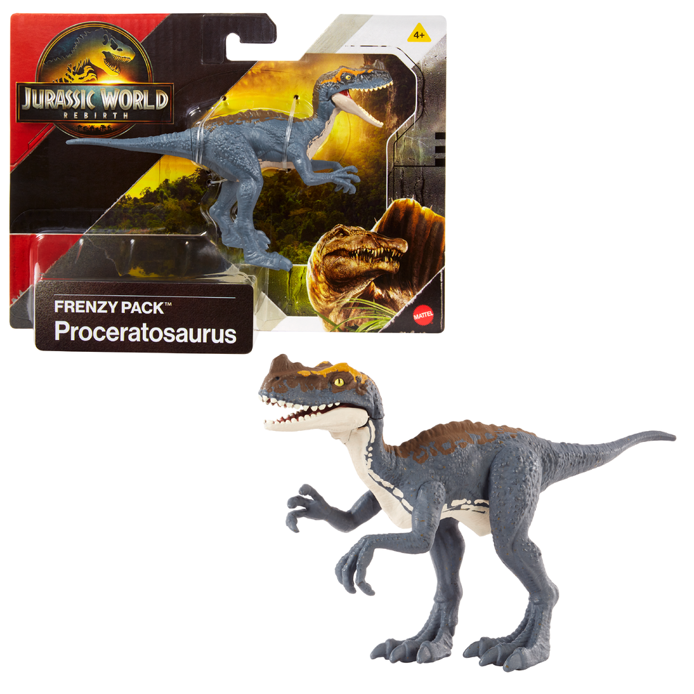 Jurassic World Rebirth Frenzy Pack Dinosaur Action Figure Assortment