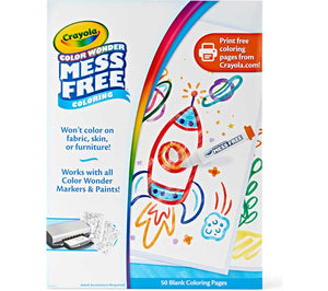 Crayola Color Wonder Mess Free Blank Coloring Pages 50 Pages