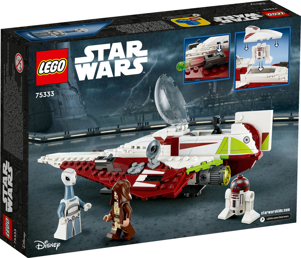 Lego 75333 Star Wars Obi-Wan Kenobi’s Jedi Starfighter Set
