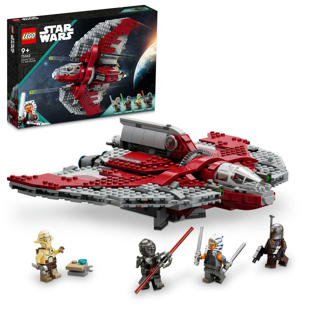 Lego® Star Wars™ Ahsoka Tano’s T-6 Jedi Shuttle 75362 Building Toy Set