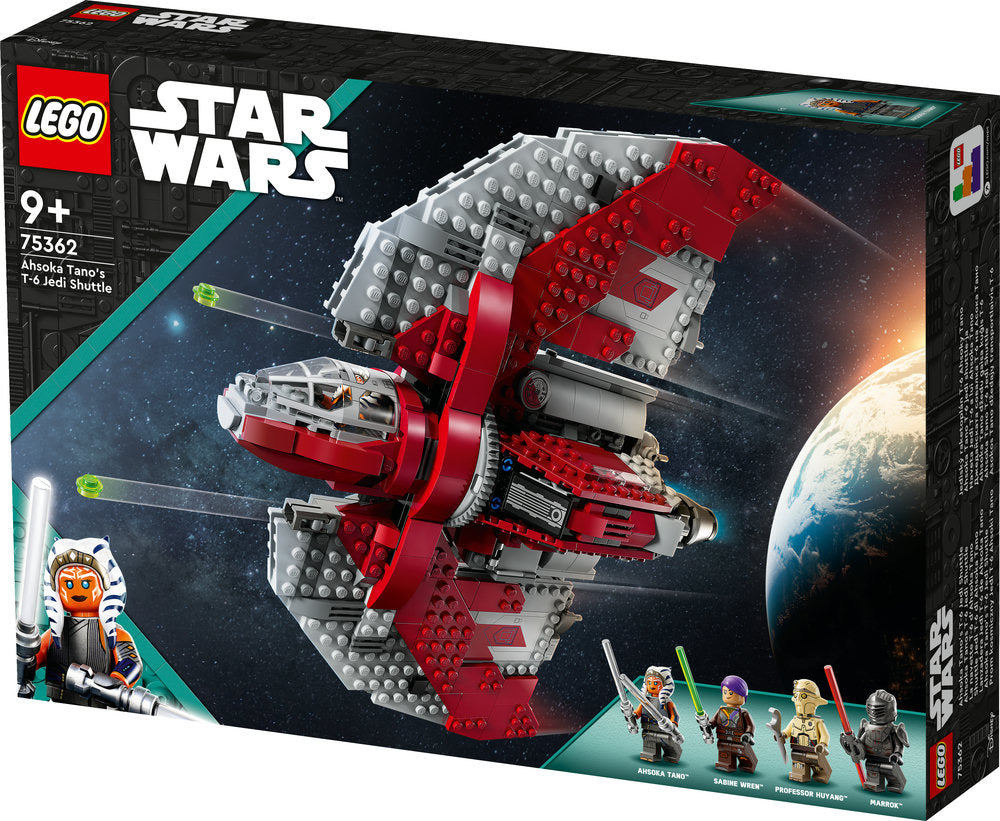 Lego® Star Wars™ Ahsoka Tano’s T-6 Jedi Shuttle 75362 Building Toy Set