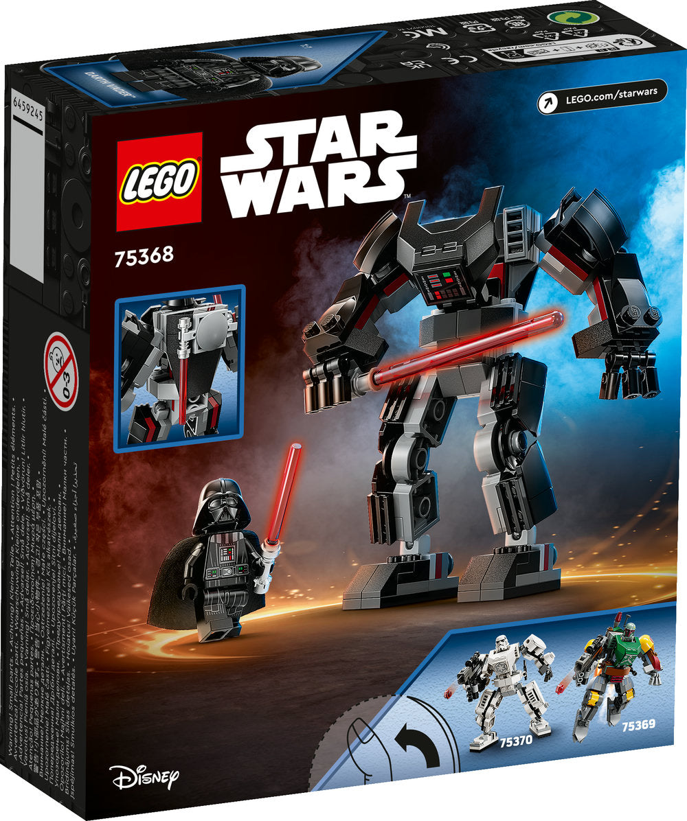 Lego® Star Wars™ Darth Vader™ Mech 75368 Building Toy Set (139 Pieces)