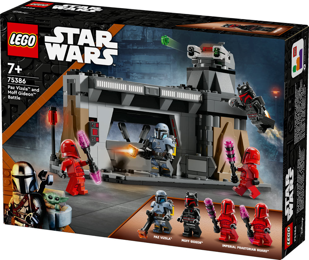 Lego® Star Wars™ Paz Vizsla™ And Moff Gideon™ Battle 75386