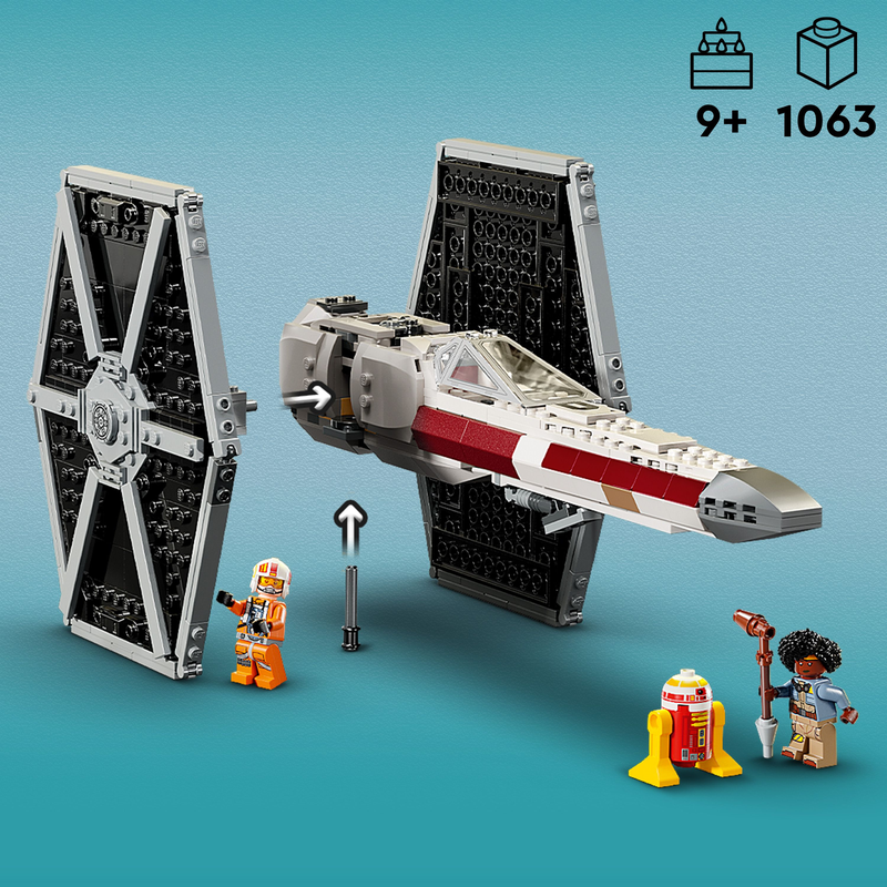 Lego® Star Wars™ Tie Fighter & X-Wing Mash-Up Set 75393