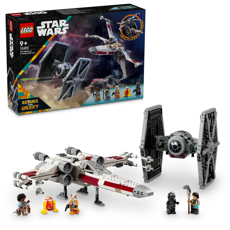 Lego® Star Wars™ Tie Fighter & X-Wing Mash-Up Set 75393
