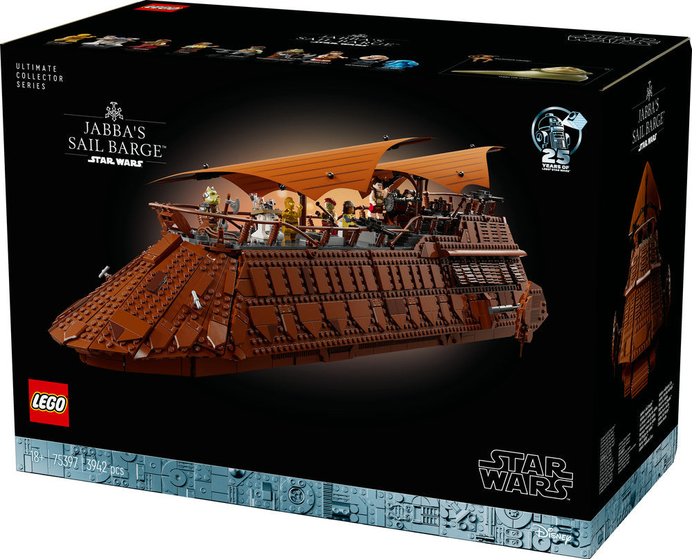 Lego Star Wars 75397 Return Of The Jedi Jabba's Sail Barge Set For Adults