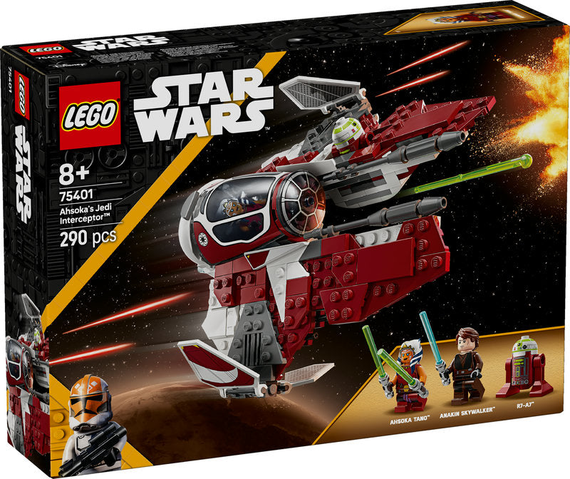 Lego® Star Wars™ Ahsoka’s Jedi Interceptor™ Starfighter 75401