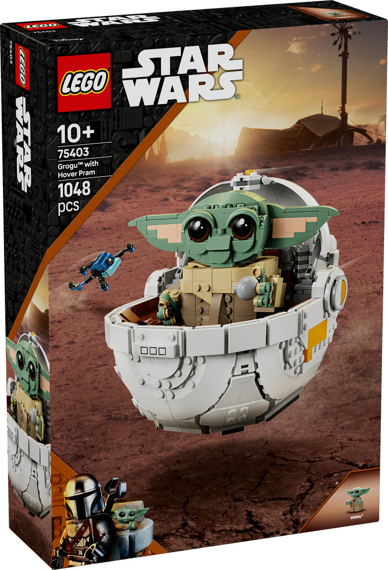 Lego® Star Wars: The Mandalorian™ Grogu™ With Hover Pram 75403