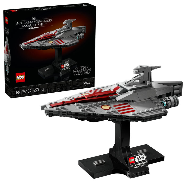 Lego Star Wars 75404 Acclamator-Class Assault Ship Set For Adults