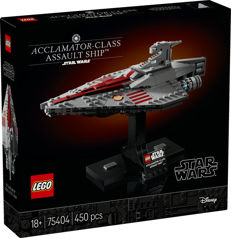 Lego Star Wars 75404 Acclamator-Class Assault Ship Set For Adults