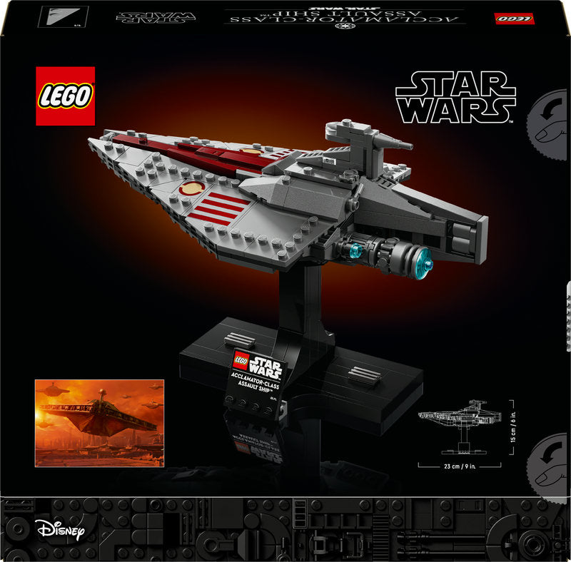 Lego Star Wars 75404 Acclamator-Class Assault Ship Set For Adults