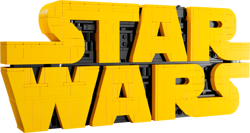 Lego Star Wars Brick-Built Star Wars Logo Set 75407
