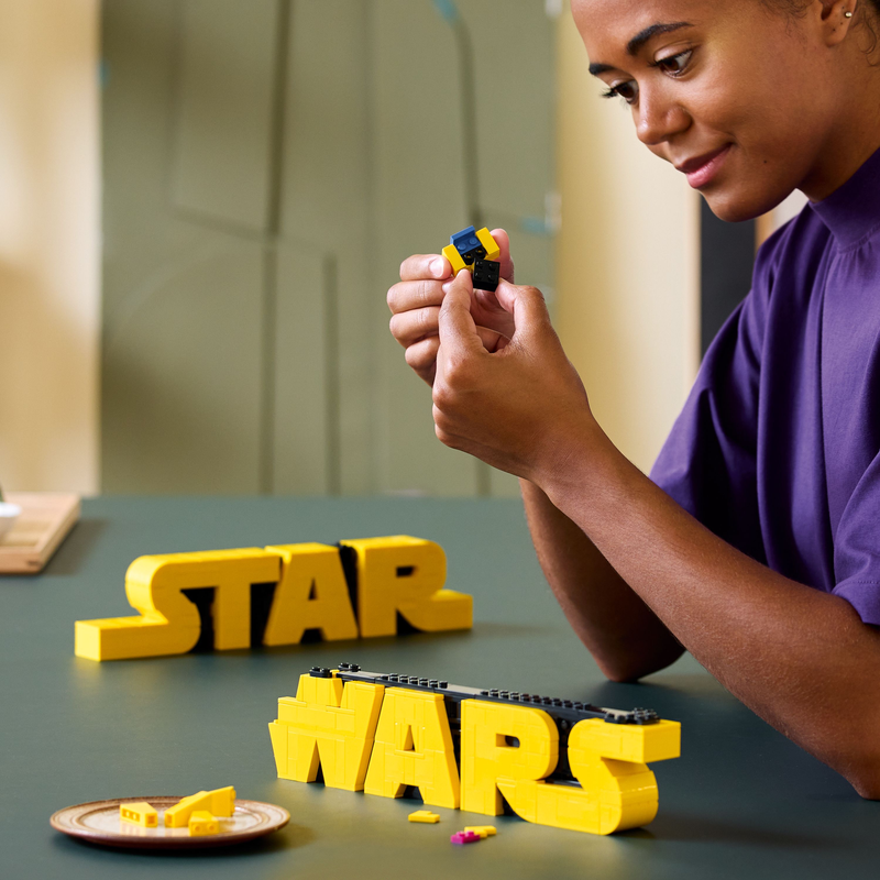 Lego Star Wars Brick-Built Star Wars Logo Set 75407
