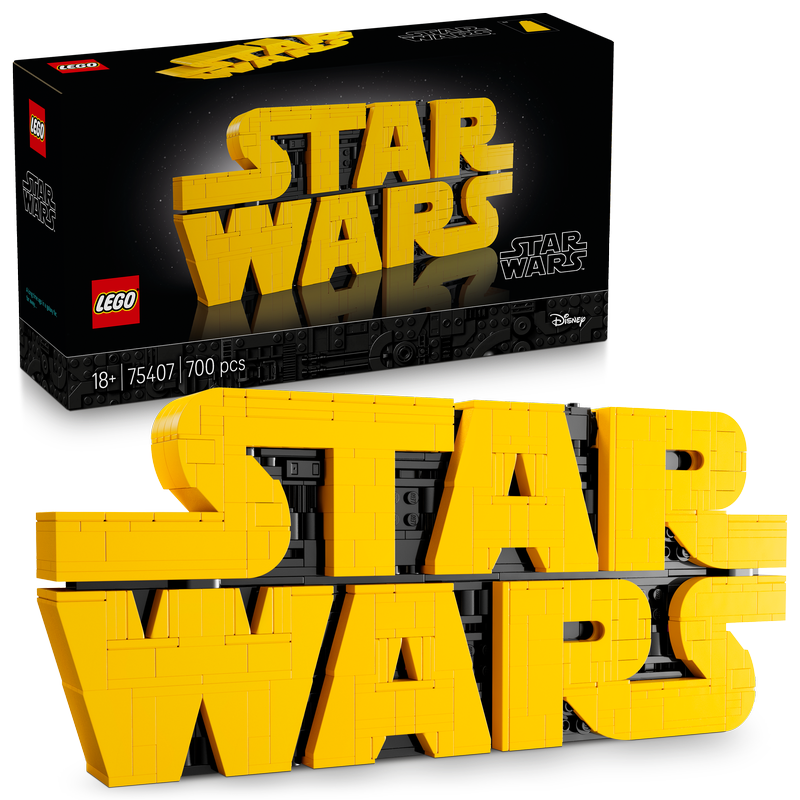 Lego Star Wars Brick-Built Star Wars Logo Set 75407