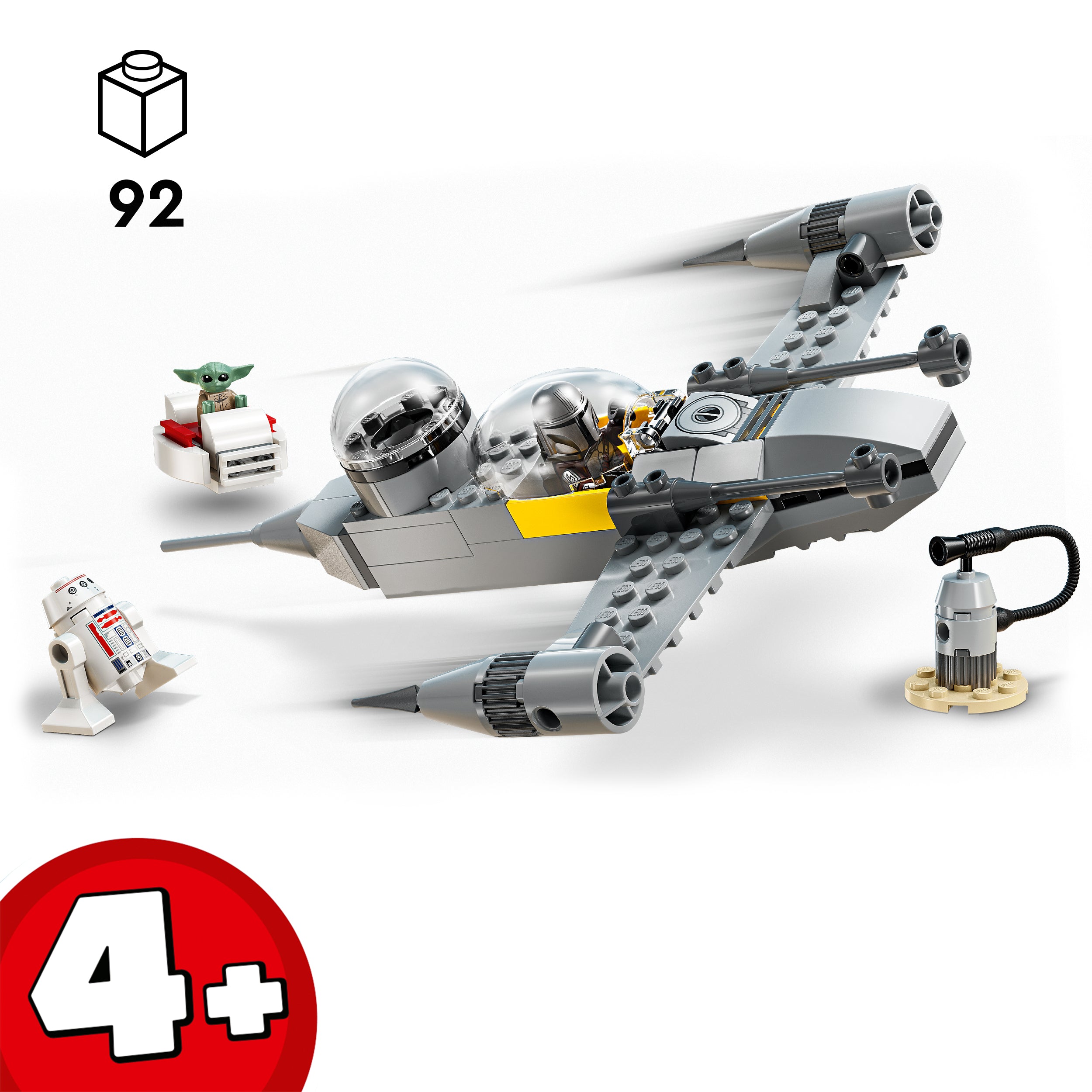 Lego Star Wars Mando And Grogu’s N-1 Starfighter Set 75410