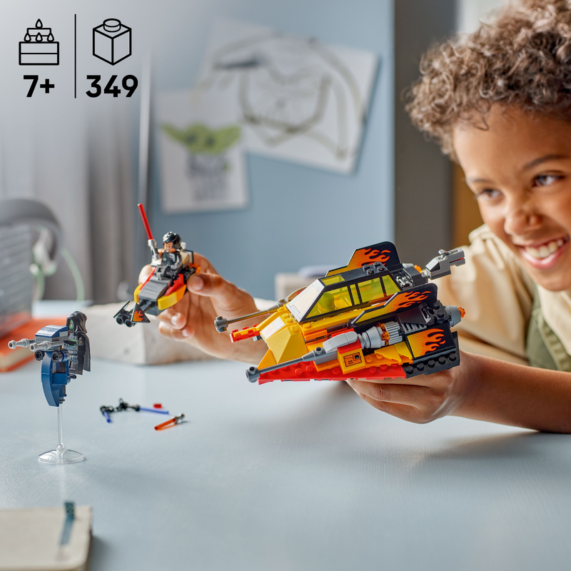 Lego® Star Wars™ The Force Burner Snowspeeder™ Building Toy 75414