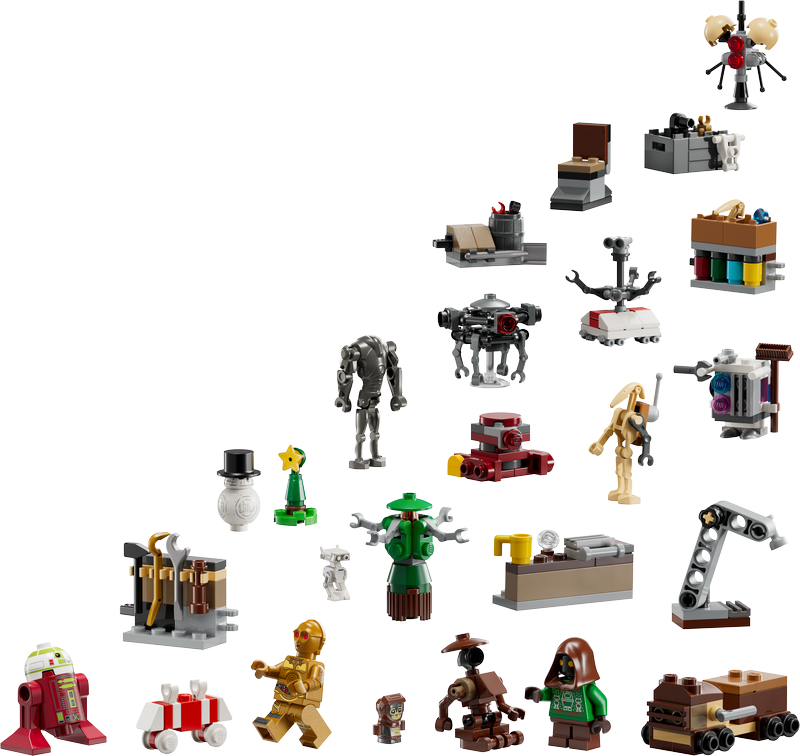 Lego Star Wars Advent Calendar 2025 For Kids 75418