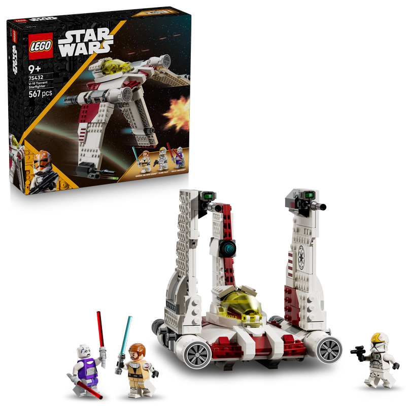 Lego® Star Wars: The Clone Wars™ V-19 Torrent Starfighter Set 75432