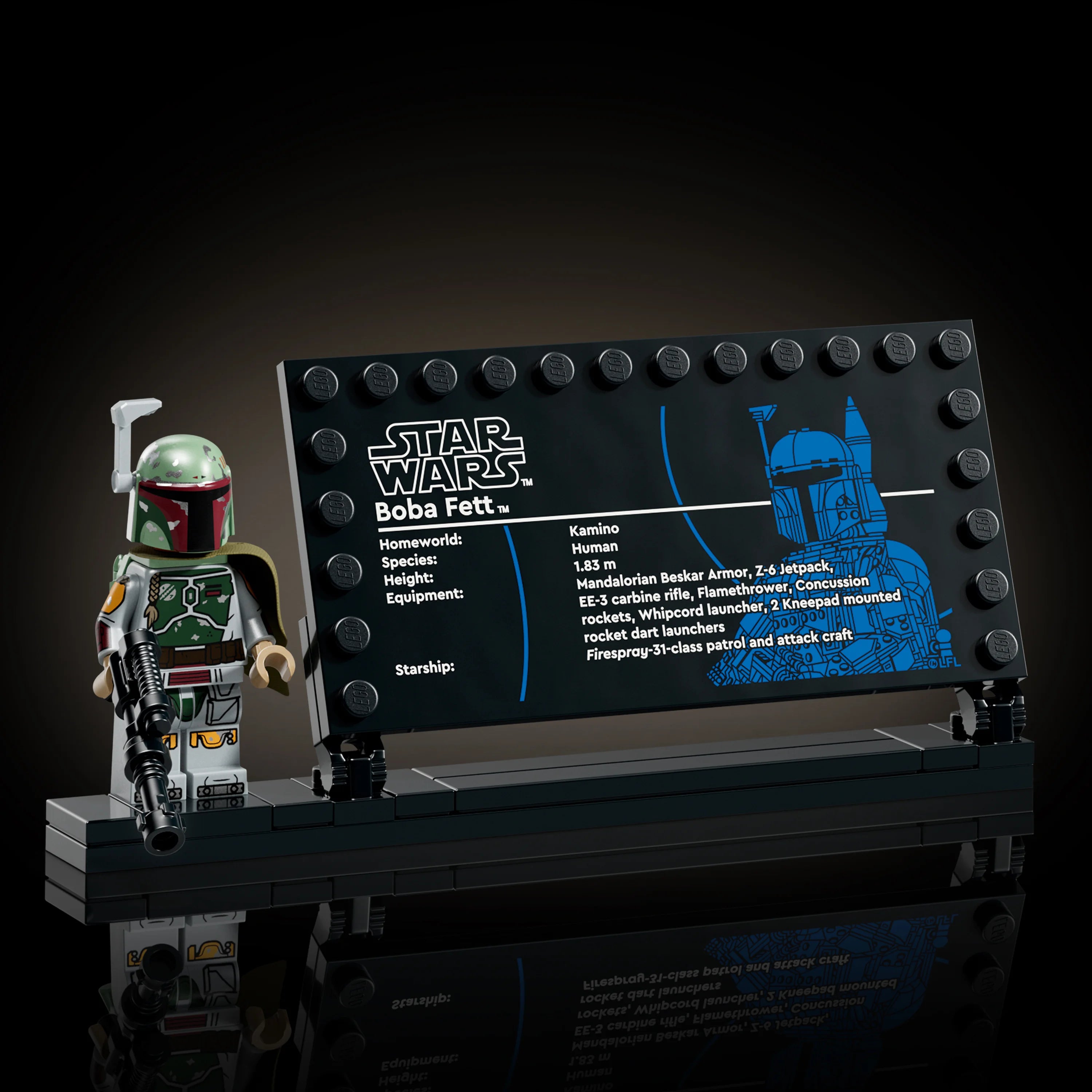 Lego Star Wars Boba Fett Collectible Figure 75455