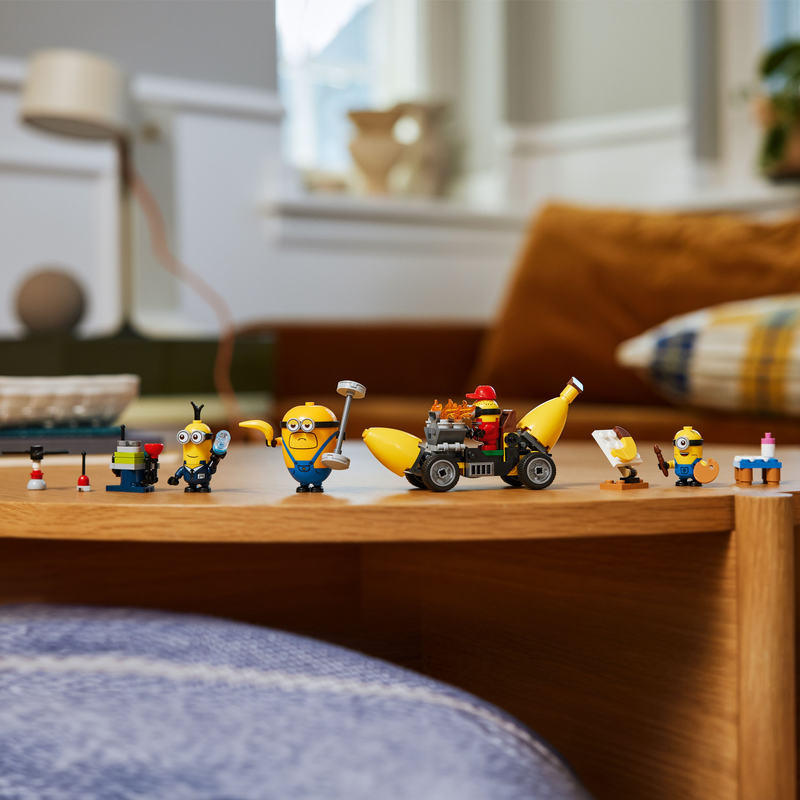 Lego Despicable Me 75580 Minions And Banana Car Toy Set